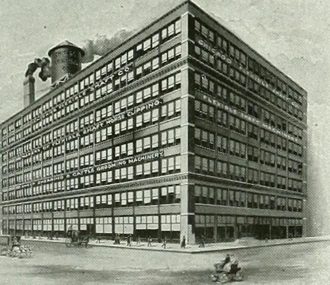 An illustration from A half century of Chicago building : a practical reference guide : all building laws and ordinances brought to date : historical, technical and statistical review of the construction and material development of America's inland metropolis, 1910, leaf 361