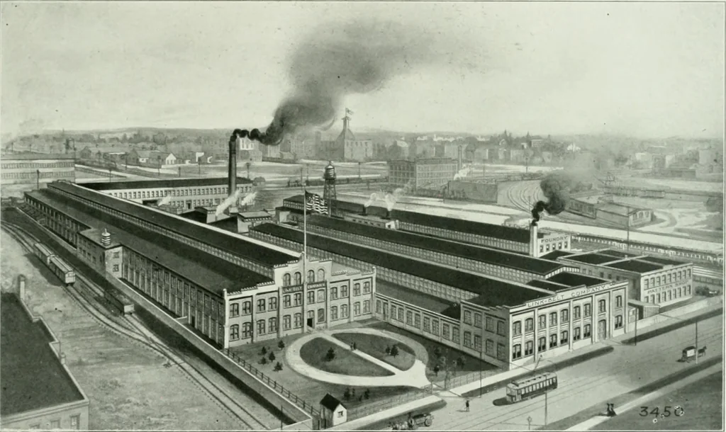 An illustration from A half century of Chicago building : a practical reference guide : all building laws and ordinances brought to date : historical, technical and statistical review of the construction and material development of America's inland metropolis, 1910, leaf 362