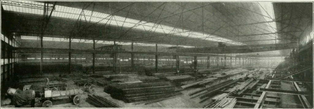 An illustration from A half century of Chicago building : a practical reference guide : all building laws and ordinances brought to date : historical, technical and statistical review of the construction and material development of America's inland metropolis, 1910, leaf 368