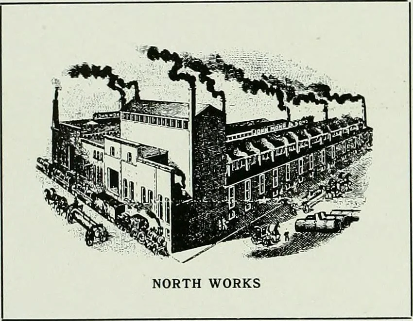 An illustration from A half century of Chicago building : a practical reference guide : all building laws and ordinances brought to date : historical, technical and statistical review of the construction and material development of America's inland metropolis, 1910, leaf 375