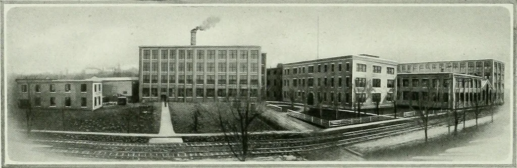 An illustration from A half century of Chicago building : a practical reference guide : all building laws and ordinances brought to date : historical, technical and statistical review of the construction and material development of America's inland metropolis, 1910, leaf 381