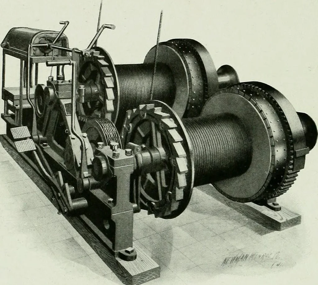 An illustration from A half century of Chicago building : a practical reference guide : all building laws and ordinances brought to date : historical, technical and statistical review of the construction and material development of America's inland metropolis, 1910, leaf 387
