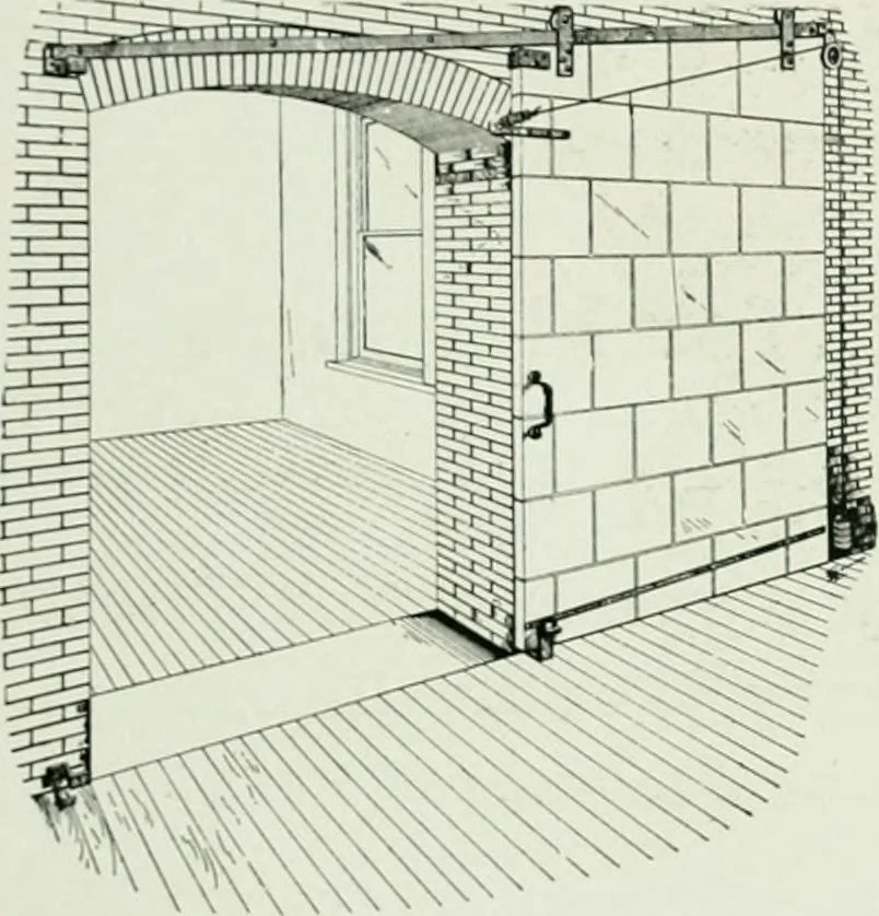 An illustration from A half century of Chicago building : a practical reference guide : all building laws and ordinances brought to date : historical, technical and statistical review of the construction and material development of America's inland metropolis, 1910, leaf 388