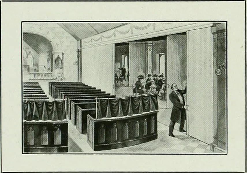 An illustration from A half century of Chicago building : a practical reference guide : all building laws and ordinances brought to date : historical, technical and statistical review of the construction and material development of America's inland metropolis, 1910, leaf 395