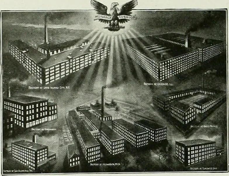 An illustration from A half century of Chicago building : a practical reference guide : all building laws and ordinances brought to date : historical, technical and statistical review of the construction and material development of America's inland metropolis, 1910, leaf 397