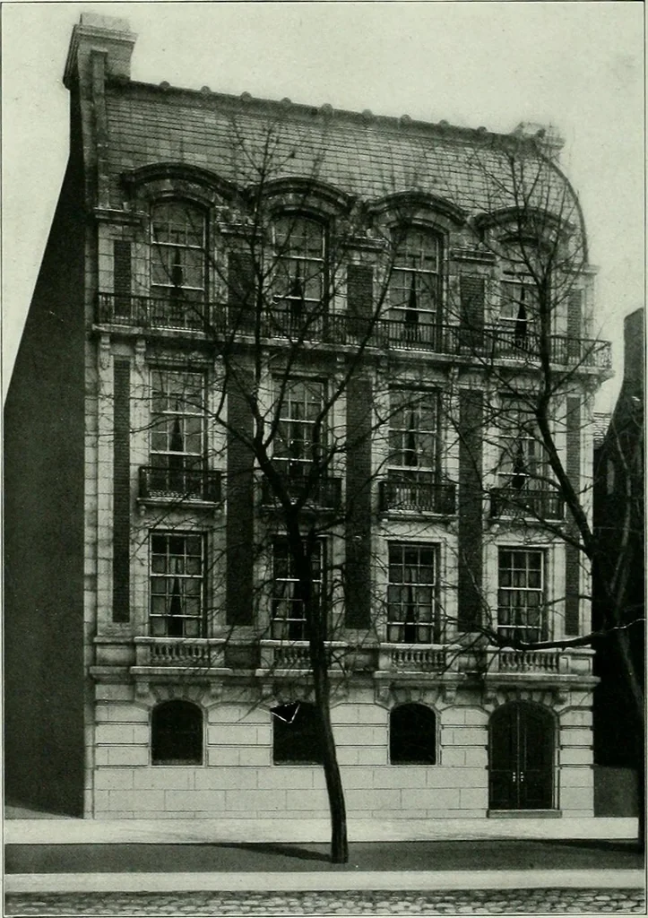 An illustration from A half century of Chicago building : a practical reference guide : all building laws and ordinances brought to date : historical, technical and statistical review of the construction and material development of America's inland metropolis, 1910, leaf 41