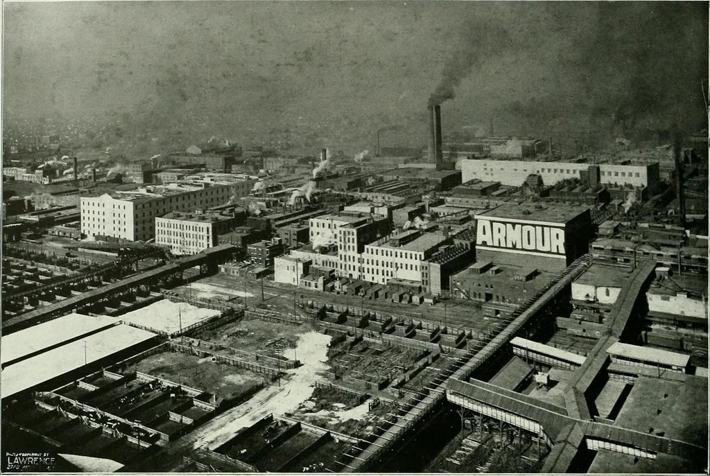 An illustration from A half century of Chicago building : a practical reference guide : all building laws and ordinances brought to date : historical, technical and statistical review of the construction and material development of America's inland metropolis, 1910, leaf 421