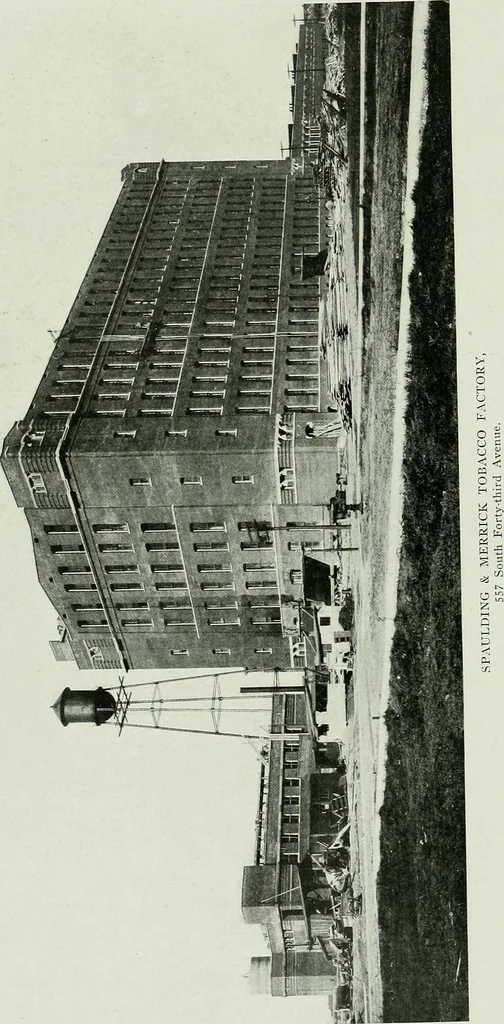 An illustration from A half century of Chicago building : a practical reference guide : all building laws and ordinances brought to date : historical, technical and statistical review of the construction and material development of America's inland metropolis, 1910, leaf 43