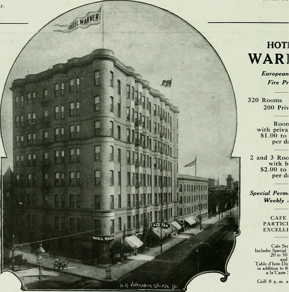 An illustration from A half century of Chicago building : a practical reference guide : all building laws and ordinances brought to date : historical, technical and statistical review of the construction and material development of America's inland metropolis, 1910, leaf 437