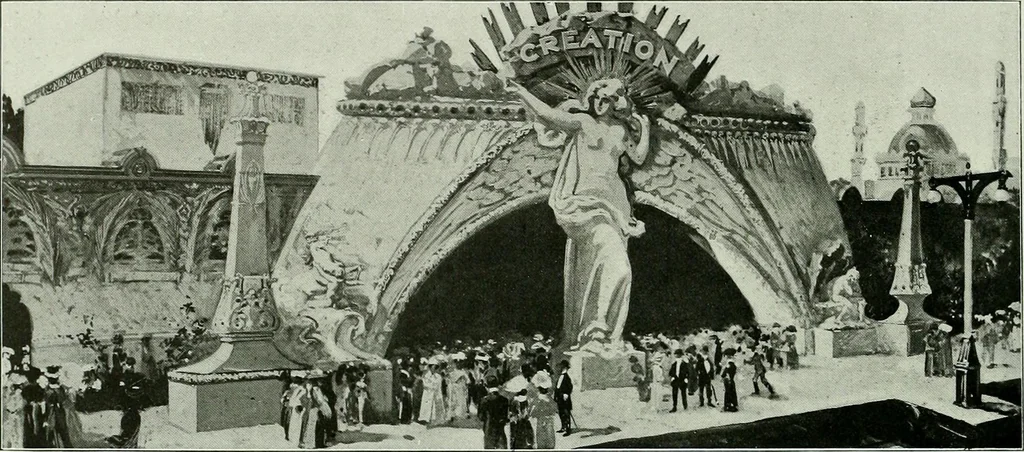 An illustration from A half century of Chicago building : a practical reference guide : all building laws and ordinances brought to date : historical, technical and statistical review of the construction and material development of America's inland metropolis, 1910, leaf 443