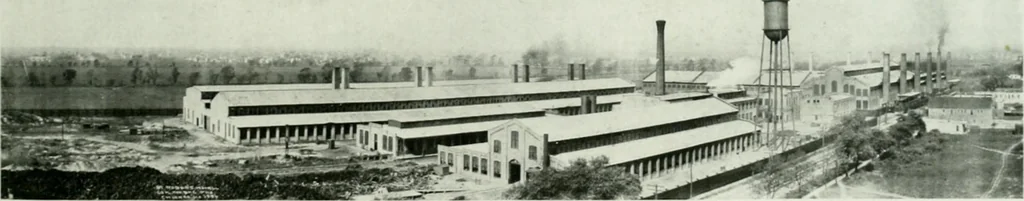 An illustration from A half century of Chicago building : a practical reference guide : all building laws and ordinances brought to date : historical, technical and statistical review of the construction and material development of America's inland metropolis, 1910, leaf 50