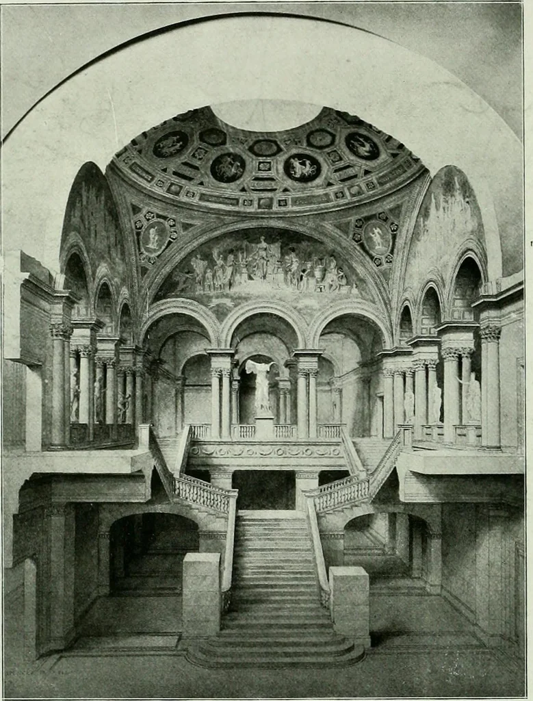 An illustration from A half century of Chicago building : a practical reference guide : all building laws and ordinances brought to date : historical, technical and statistical review of the construction and material development of America's inland metropolis, 1910, leaf 69