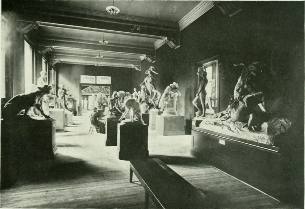 An illustration from A half century of Chicago building : a practical reference guide : all building laws and ordinances brought to date : historical, technical and statistical review of the construction and material development of America's inland metropolis, 1910, leaf 70