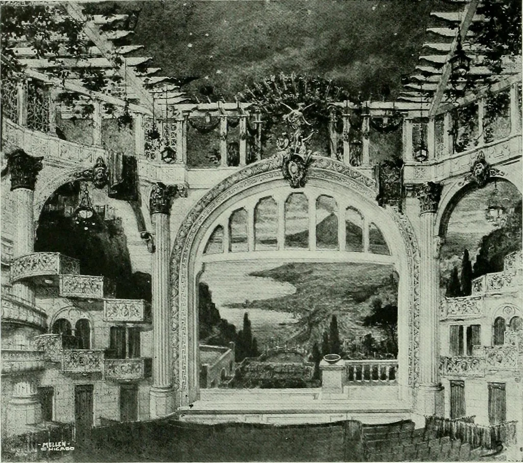 An illustration from A half century of Chicago building : a practical reference guide : all building laws and ordinances brought to date : historical, technical and statistical review of the construction and material development of America's inland metropolis, 1910, leaf 75
