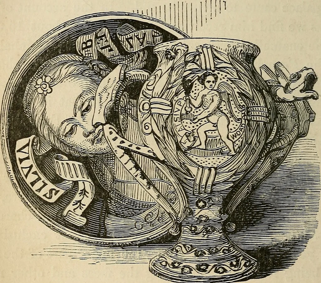 An illustration from Half-hour lectures on the history and practice of the fine and ornamental arts, 1861, leaf 207