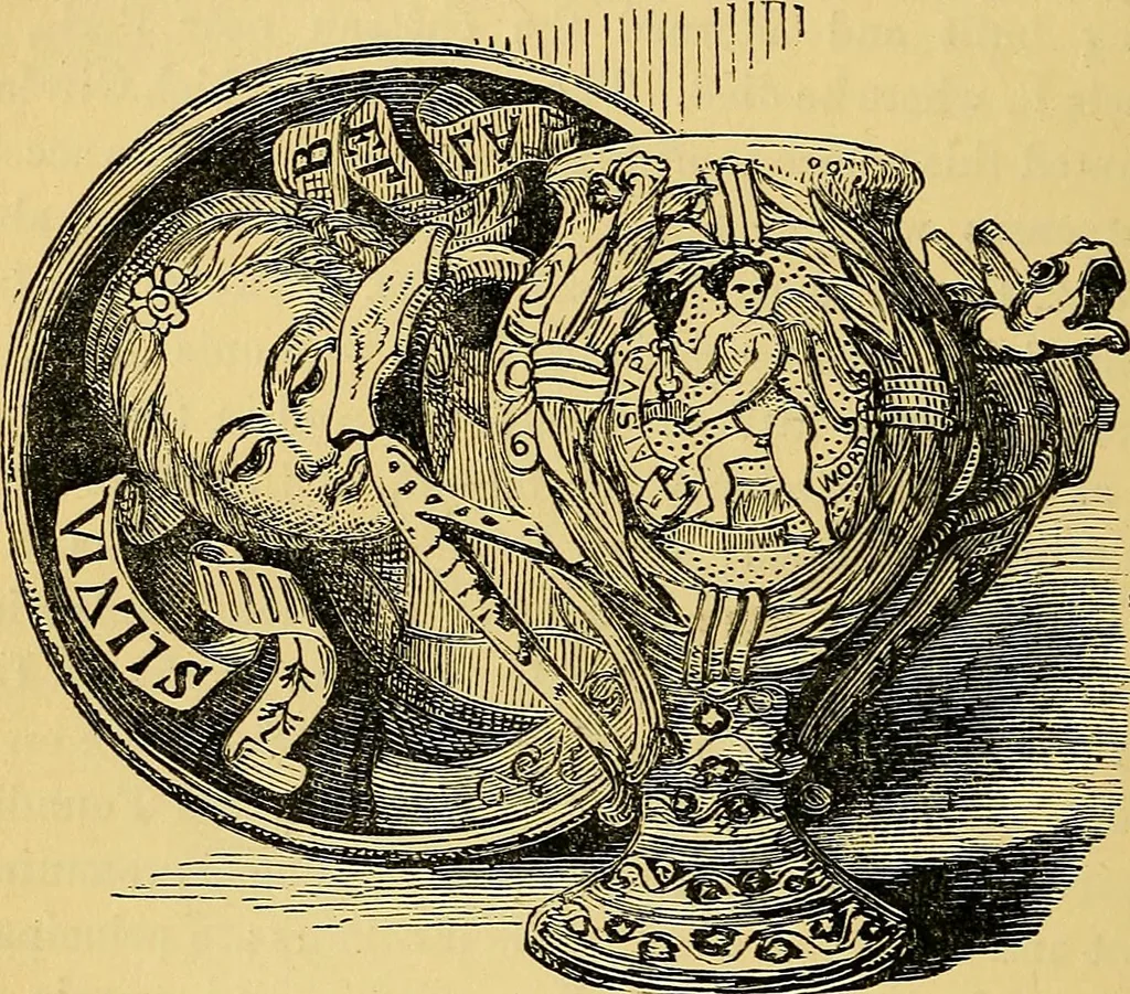An illustration from Half-hour lectures on the history and practice of the fine and ornamental arts, 1875, leaf 208