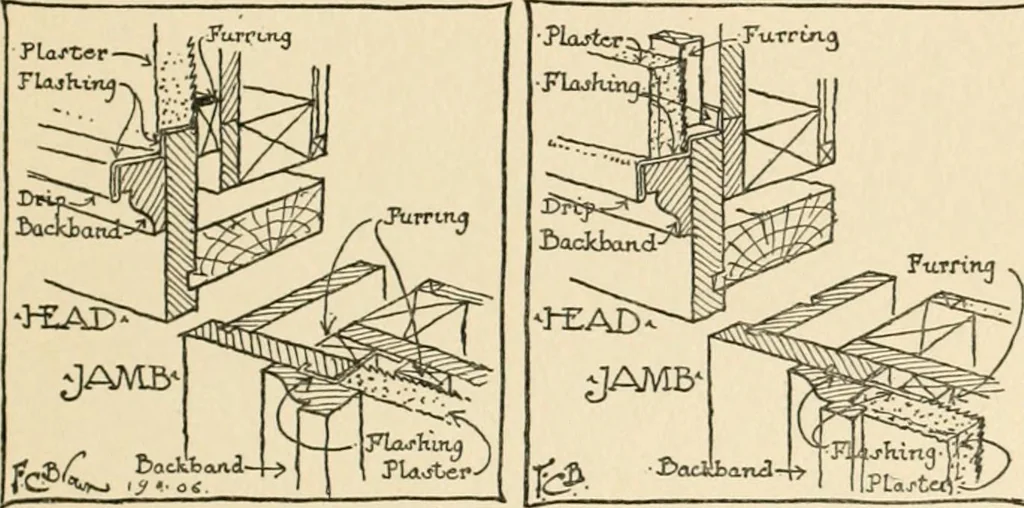 An illustration from The half-timber house; its origin, design, modern plan, and construction;, 1912, leaf 126
