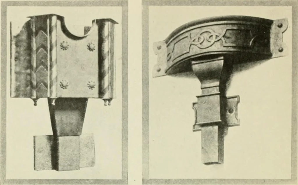 An illustration from The half-timber house; its origin, design, modern plan, and construction;, 1912, leaf 173