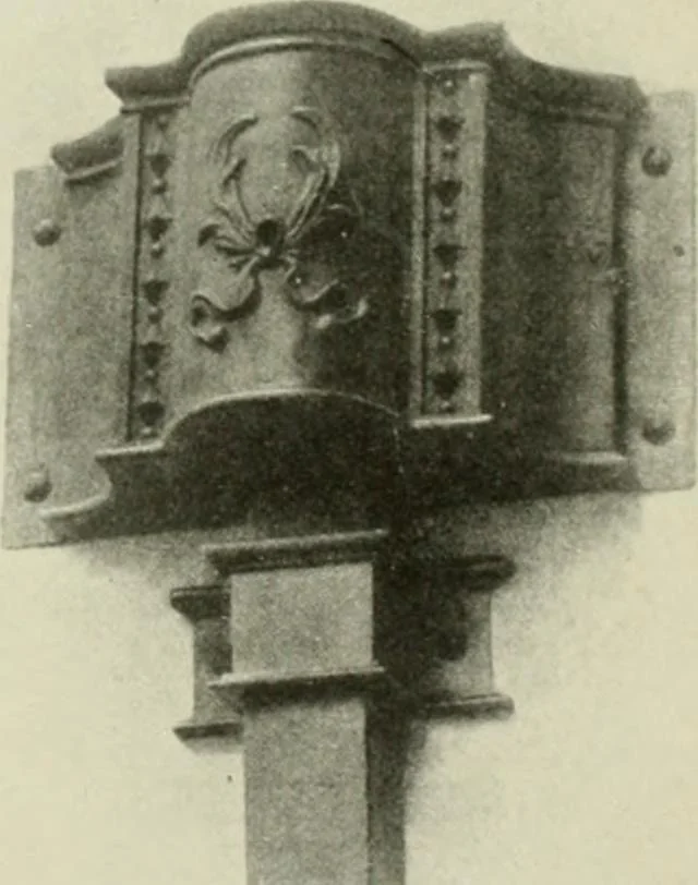 An illustration from The half-timber house; its origin, design, modern plan, and construction;, 1912, leaf 173