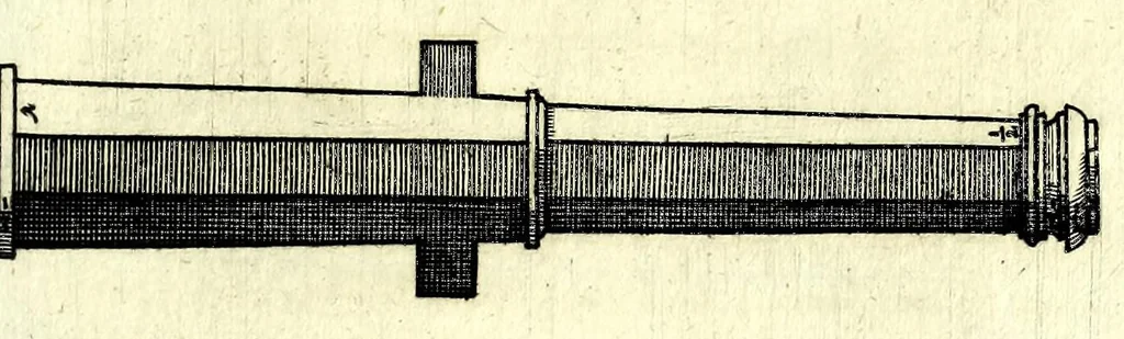 An illustration from Halinitro-pyrobolia : Beschreibu[n]g einer newen Büchsenmeisterey, nemlichen, gründlicher Bericht wie der Salpeter, Schwefel, Kohlen vnnd das Pulfer zu praepariren, zu probieren, auch langwirrig gut zu behalten : das Fewrwerck zur Kurtzweil vnd Ernst zu laboriren, dann wie der Pöler, das grobe Geschütz vnd der Petardo zu gobernirn ..., 1627, leaf 191