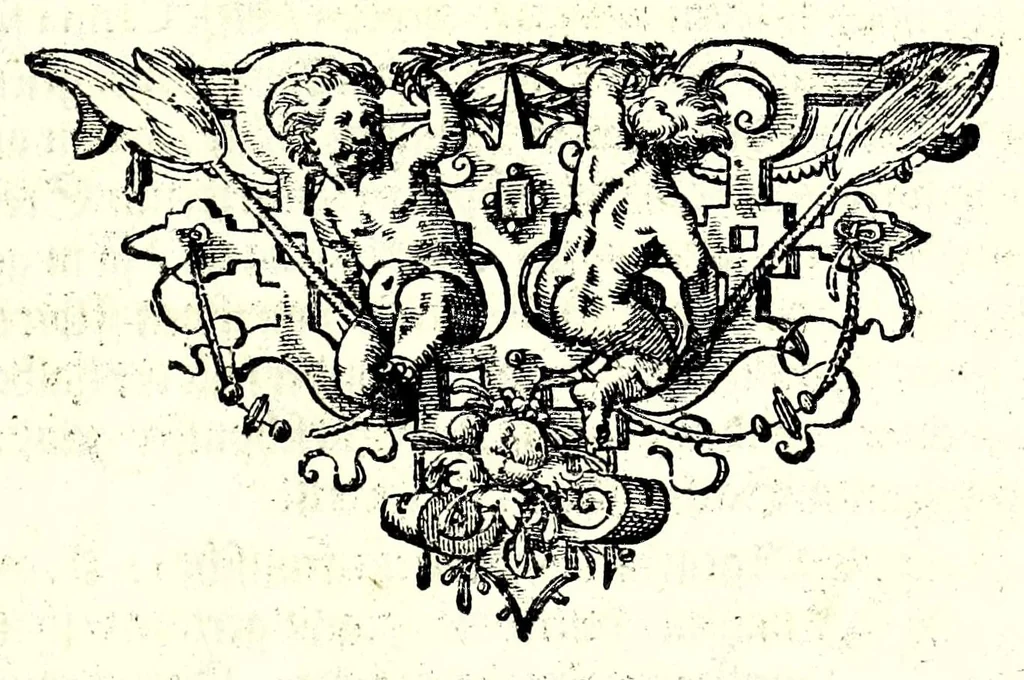 An illustration from Halinitro-pyrobolia : Beschreibu[n]g einer newen Büchsenmeisterey, nemlichen, gründlicher Bericht wie der Salpeter, Schwefel, Kohlen vnnd das Pulfer zu praepariren, zu probieren, auch langwirrig gut zu behalten : das Fewrwerck zur Kurtzweil vnd Ernst zu laboriren, dann wie der Pöler, das grobe Geschütz vnd der Petardo zu gobernirn ..., 1627, leaf 75