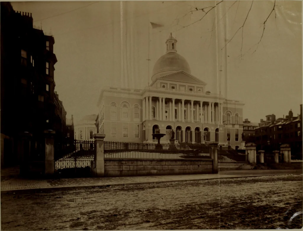 An illustration from Halliday's collection of photographs of colonial and provincial houses, 1628-1775, 1894, leaf 156