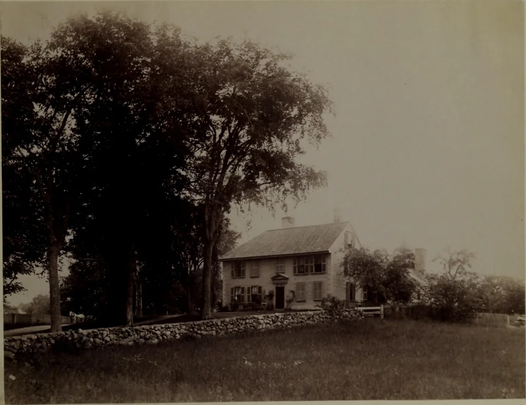 An illustration from Halliday's collection of photographs of colonial and provincial houses, 1628-1775, 1894, leaf 164