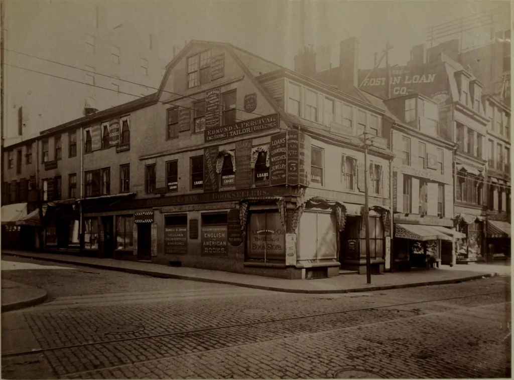 An illustration from Halliday's collection of photographs of colonial and provincial houses, 1628-1775, 1894, leaf 68