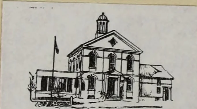An illustration from Halliday's collection of photographs of colonial and provincial houses, 1628-1775, 1894, leaf 1