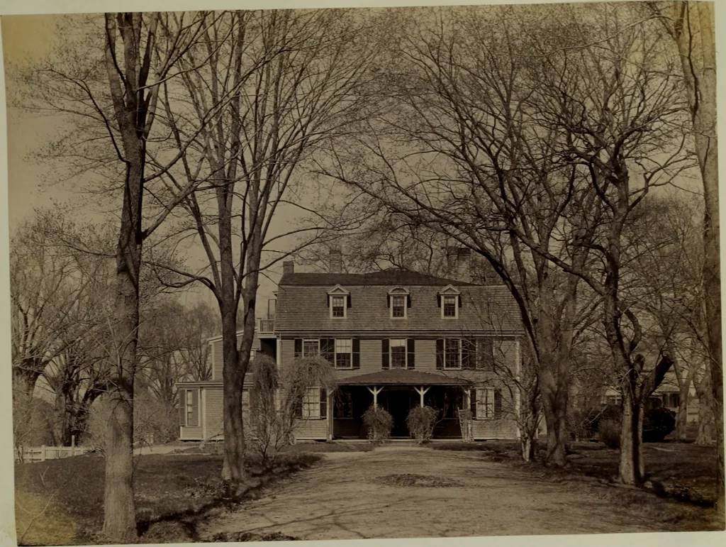 An illustration from Halliday's collection of photographs of colonial and provincial houses, 1628-1775, 1894, leaf 164