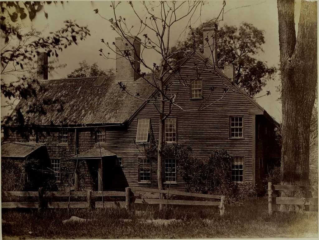 An illustration from Halliday's collection of photographs of colonial and provincial houses, 1628-1775, 1894, leaf 76