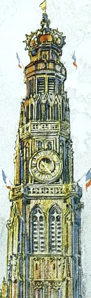 An illustration from Vanished halls and cathedrals of France, 1917, leaf 24