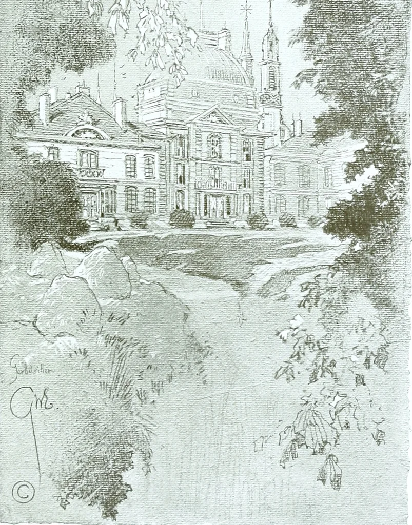 An illustration from Vanished halls and cathedrals of France, 1917, leaf 258