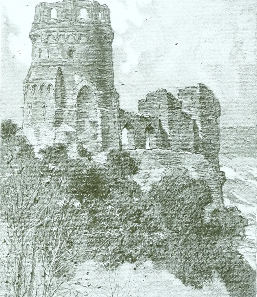 An illustration from Vanished halls and cathedrals of France, 1917, leaf 286