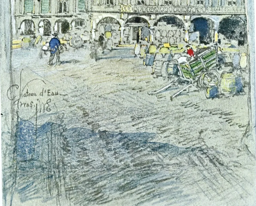 An illustration from Vanished halls and cathedrals of France, 1917, leaf 48