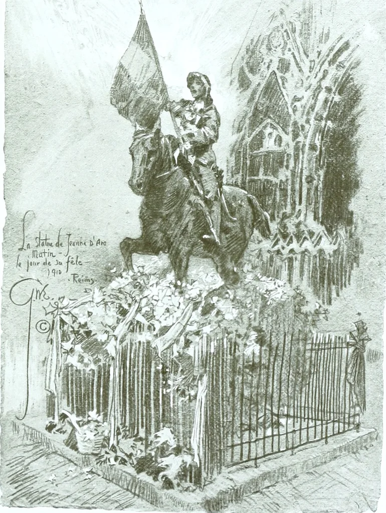 An illustration from Vanished halls and cathedrals of France, 1917, leaf 62