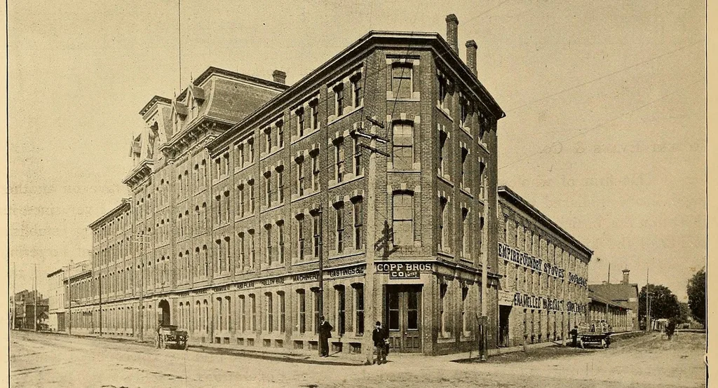 An illustration from Hamilton : the Birmingham of Canada, 1892, leaf 102