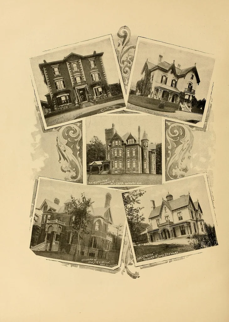 An illustration from Hamilton : the Birmingham of Canada, 1892, leaf 86