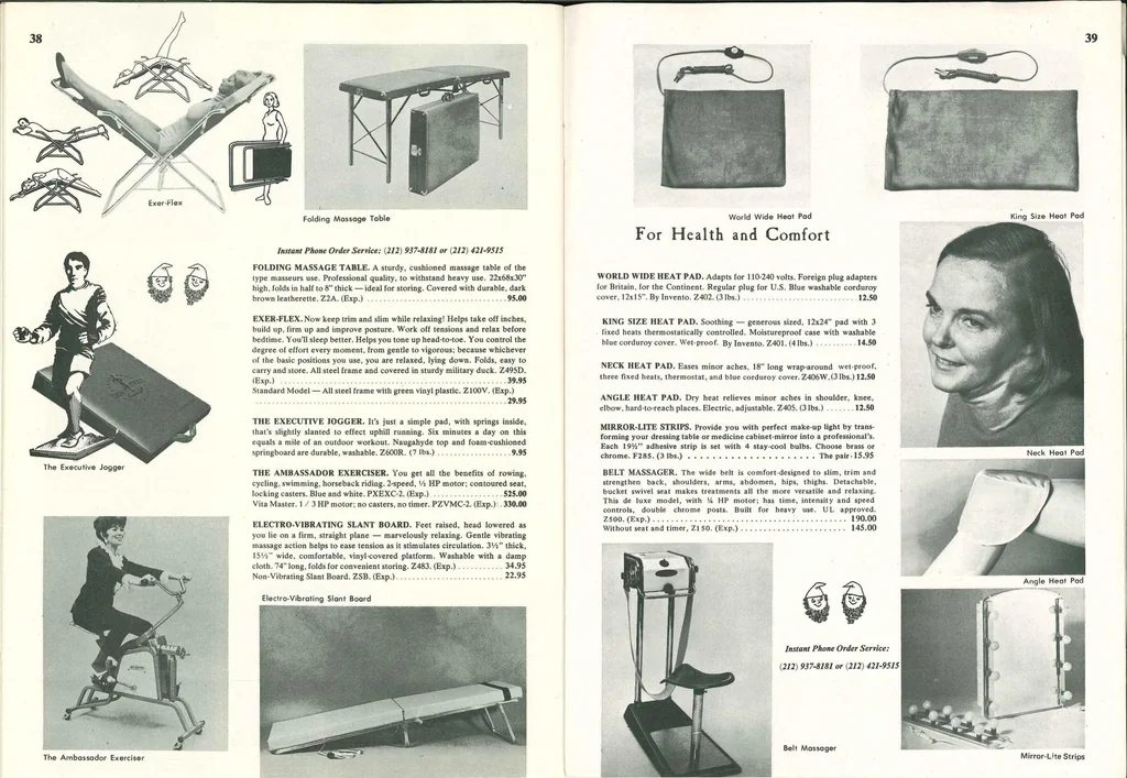 An illustration from Hammacher Schlemmer Housewares 1971, 1971, leaf 19