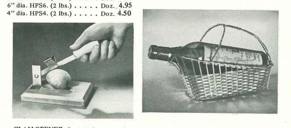 An illustration from Hammacher Schlemmer Housewares 1971, 1971, leaf 7