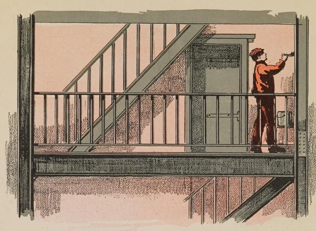 An illustration from Hampden structural paints, 1913, leaf 10