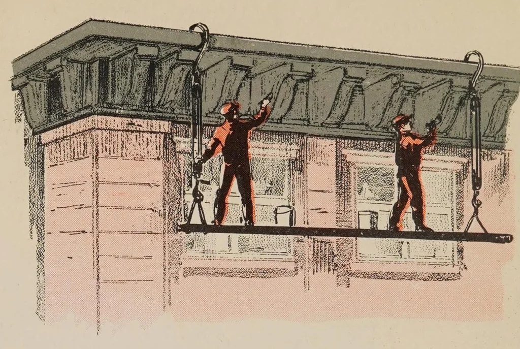 An illustration from Hampden structural paints, 1913, leaf 8