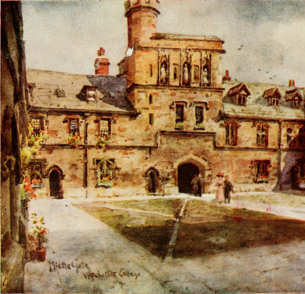 An illustration from Hampshire water-colours, 1913, leaf 12