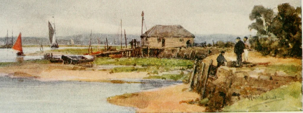 An illustration from Hampshire water-colours, 1913, leaf 22