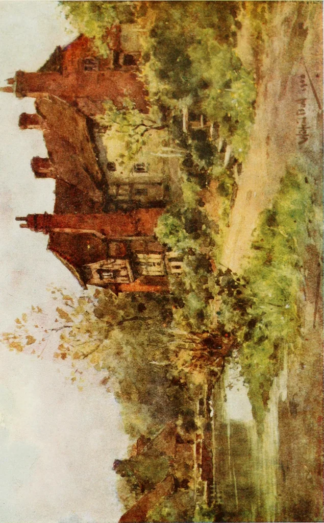An illustration from Hampshire water-colours, 1913, leaf 30