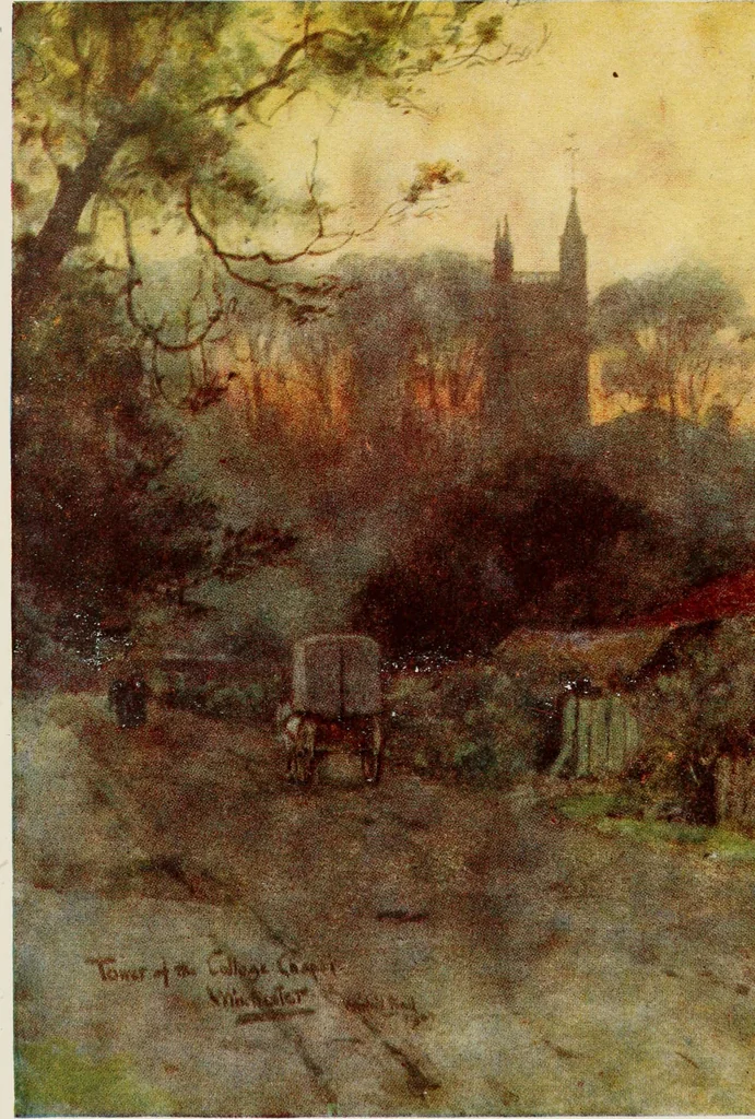 An illustration from Hampshire water-colours, 1913, leaf 5