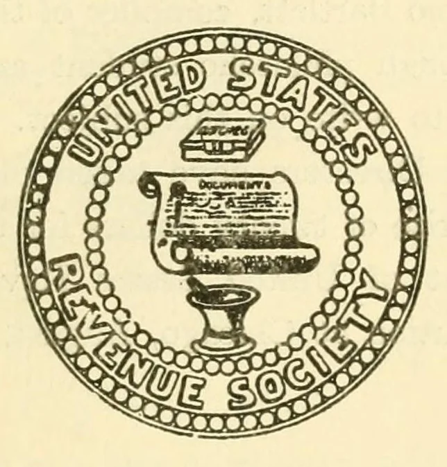 An illustration from Hand book and check list of United States Internal Revenue stamps, hydrometers and lock seals, 1912, leaf 3