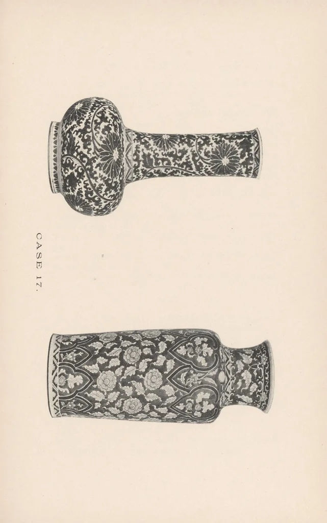 An illustration from Hand-book of a collection of Chinese porcelains loaned by James A. Garland, 1895, leaf 105
