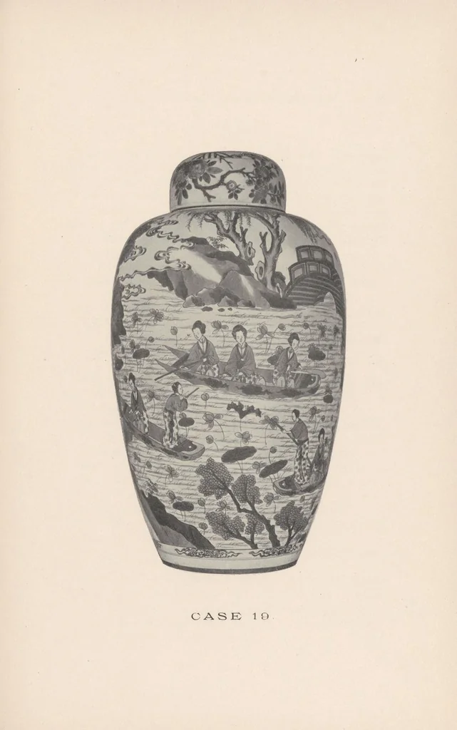 An illustration from Hand-book of a collection of Chinese porcelains loaned by James A. Garland, 1895, leaf 111