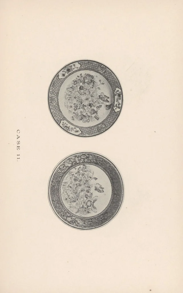 An illustration from Hand-book of a collection of Chinese porcelains loaned by James A. Garland, 1895, leaf 85
